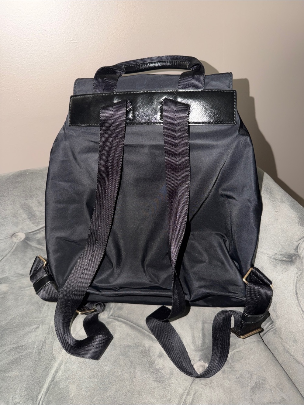 Tory Burch black Nylon Backpack - Picture 9 of 9